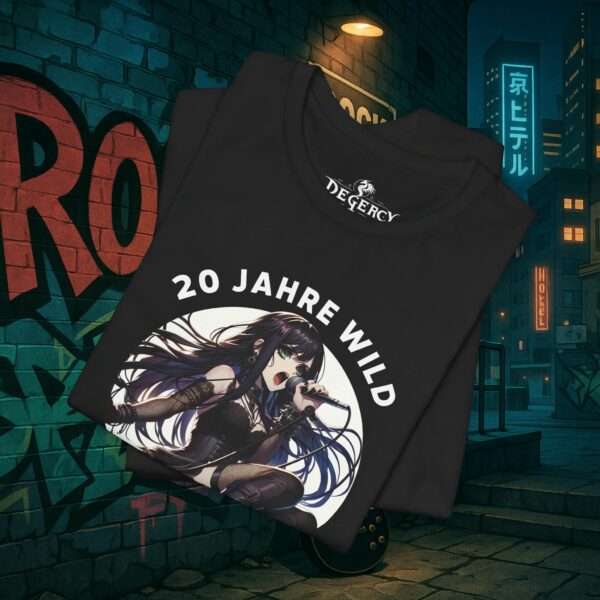 20 Jahre Wild | Rock and Rock | 20 Geburtstag Tshirt Rock