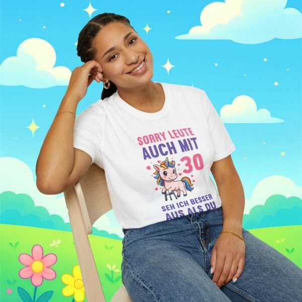 Einhorn 30 Geburstag T-shirt |  Provokant und Lustig
