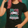 30 geburtstag 30 Geburtstag Gamer T-Shirt – XP +30 Senpai Unlocked | Lustiges Gaming Shirt