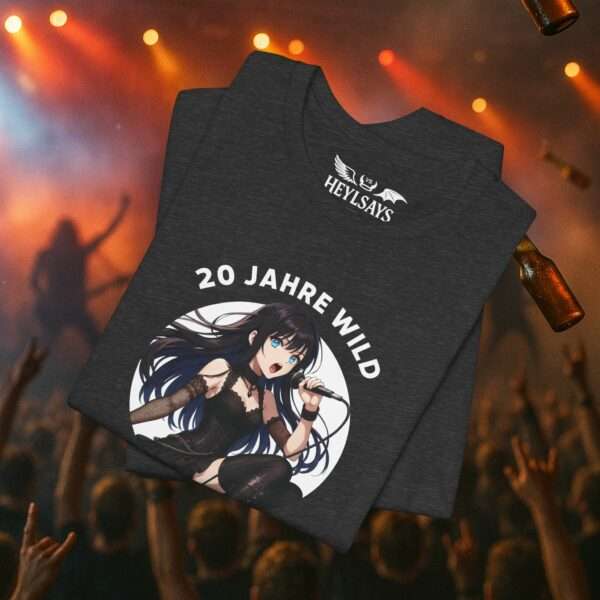 20 Jahre Wild | Rock and Rock | 20 Geburtstag Tshirt Rock
