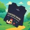 Chicken Game game don´t lock at the chicken | Game Over | Lustiges t-Shirt