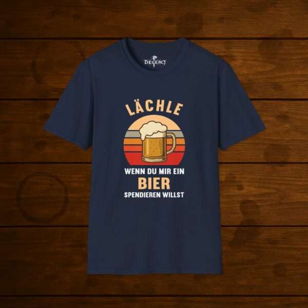 3596555301113081028_2048_custom.jpeg Lustiges Bier Shirt – Lächle, wenn du mir ein Bier spendieren willst