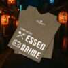 Essen Schlafen Anime Wiederholen Level Up | Unisex Shirt | Anime T-Shirt