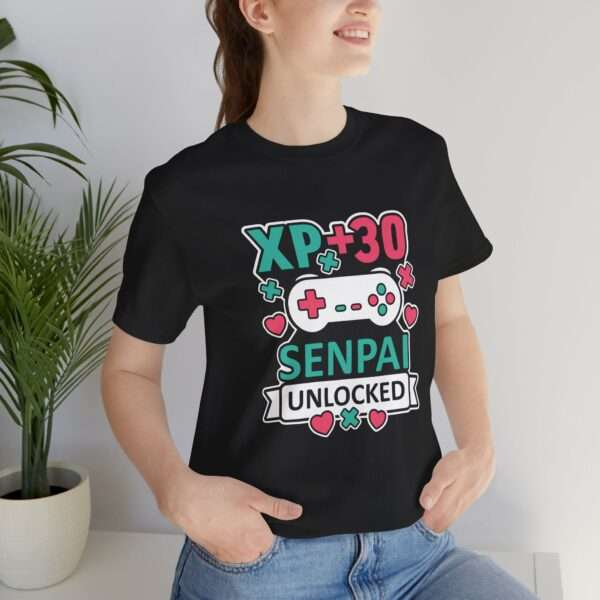 30 Geburtstag Gamer Shirt | Senpai unlocked | Unisex