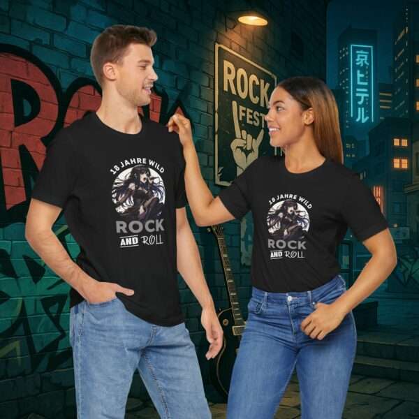 18 Jahre Wild | Rock and roll | Geburtstags Shirt Rock