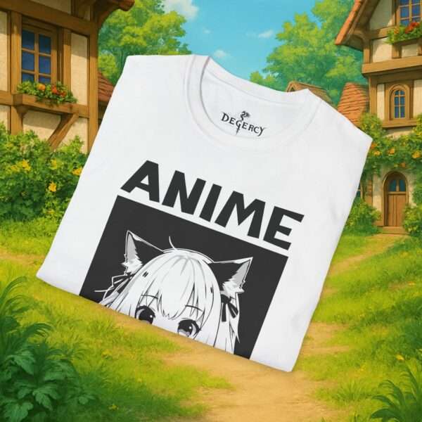 Anime T-Shirt „Weil Menschen scheiße sind“ – Sarkastischer Otaku-Humor für echte Fans