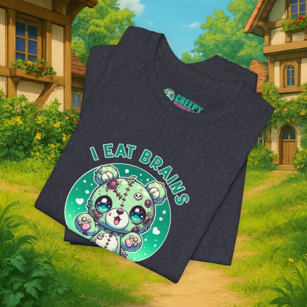 I eat brains But do not Worry, you are safe | Frauen T-Shirt | Horror Shirt | Kawaii T-Shirt