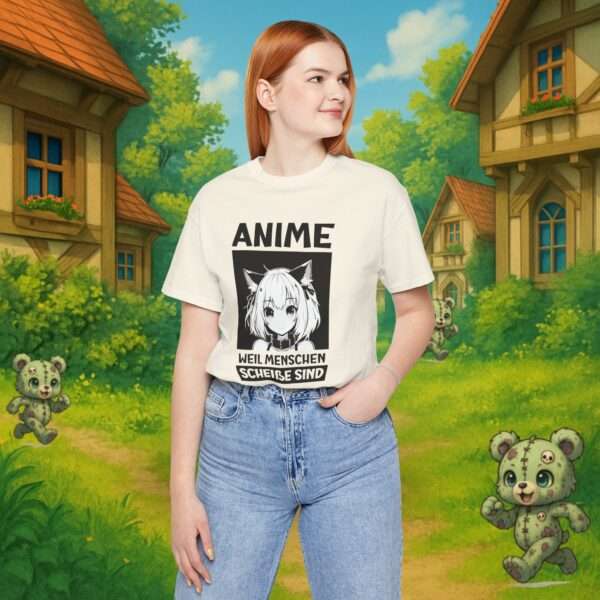 Anime – Weil Menschen scheiße sind | Anime Shirt Unisex | Otaku Shirt