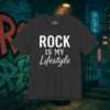 Rock ist mein Lifestyle | Rock tshirt