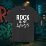 Rock ist mein Lifestyle | Rock tshirt