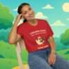 Game Over | Lustiges t-shirt | Chicken Game game don´t lock at the chicken