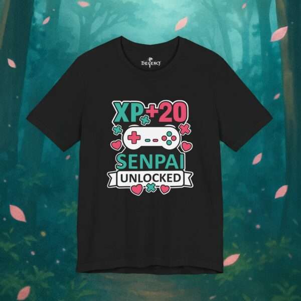 20. Geburtstag Gamer T-Shirt – XP +20 Senpai Unlocked | Lustiges Anime Shirt für Zocker