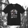 Just a Person Who Likes Anime and Rock | Unisex | T-Shirt | Anime Rock Shirt