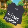 Essen Schlafen Anime Wiederholen Level Up | Unisex Shirt | Anime T-Shirt