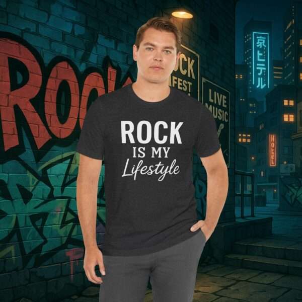Rock ist mein Lifestyle | Rock tshirt