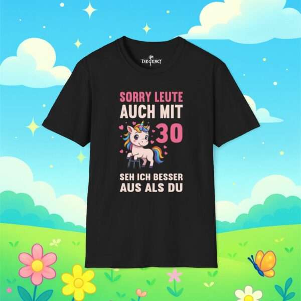 Einhorn 30 Geburstag T-shirt |  Provokant und Lustig