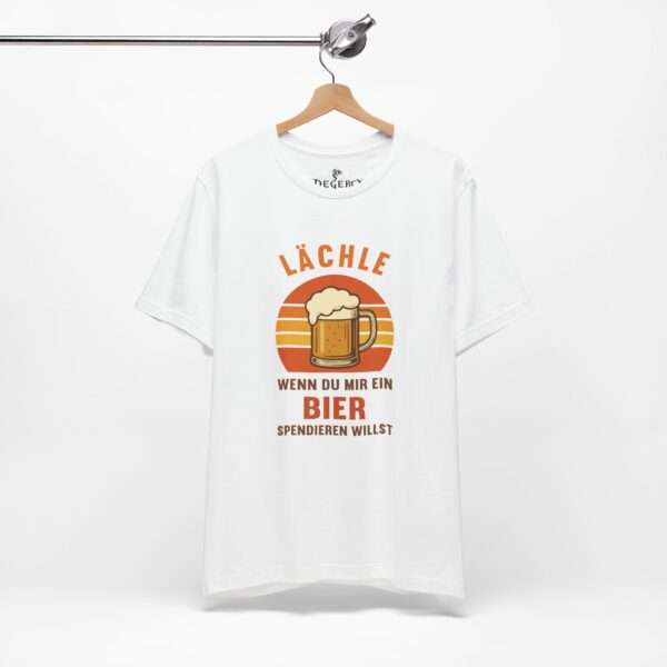 6549777839675966395_2048.jpeg Lustiges Bier Shirt – Lächle, wenn du mir ein Bier spendieren willst