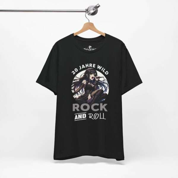 20 Jahre Wild | Rock and Rock | 20 Geburtstag Tshirt Rock
