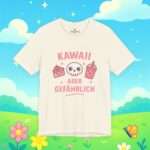 Kawaii Shirt | Kawaii aber gefährlich | Süß, niedlich & rebellisch | Shirt für Damen & Herren | Unisex Shirt | Kawaii Shirt