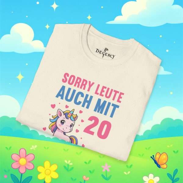 Einhorn 20 Geburstag T-shirt | Provokant und Lustig