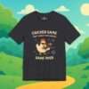 Chicken Game game don´t lock at the chicken | Game Over | Lustiges t-Shirt