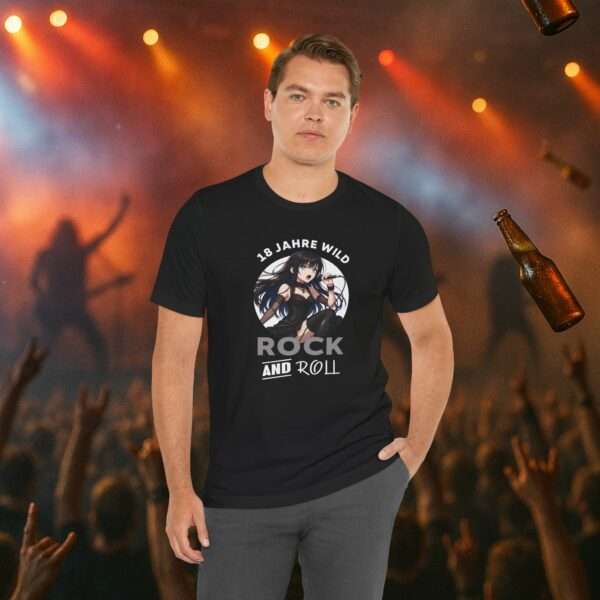 8144569944544123220_v2_2048_custom.jpeg 18 Jahre Wild | Rock and roll | Geburtstags Shirt Rock