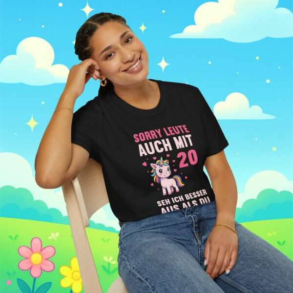 Einhorn 20 Geburstag T-shirt | Provokant und Lustig