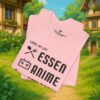 Essen Schlafen Anime Wiederholen Level Up | Unisex Shirt | Anime T-Shirt