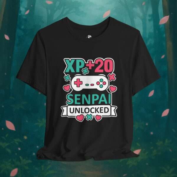 20. Geburtstag Gamer T-Shirt – XP +20 Senpai Unlocked | Lustiges Anime Shirt für Zocker