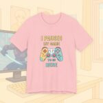 I Paused My Game To Be Here Gamer Frauen Shirt | Gamergirl | Controller