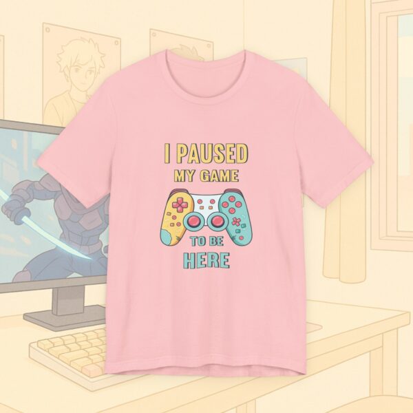 I Paused My Game To Be Here Gamer Frauen Shirt | Gamergirl | Controller