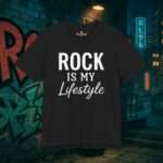 Rock ist mein Lifestyle | Rock tshirt