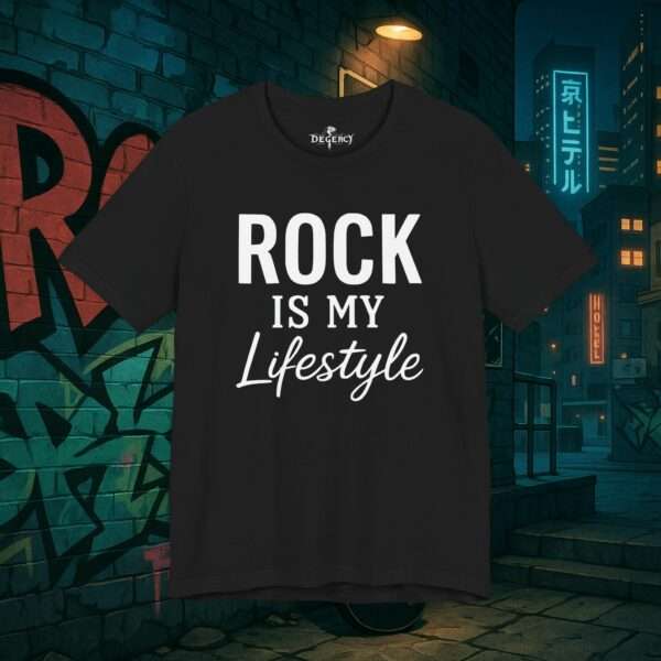 Rock ist mein Lifestyle | Rock tshirt