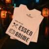 Essen Schlafen Anime Wiederholen Level Up | Unisex Shirt | Anime T-Shirt