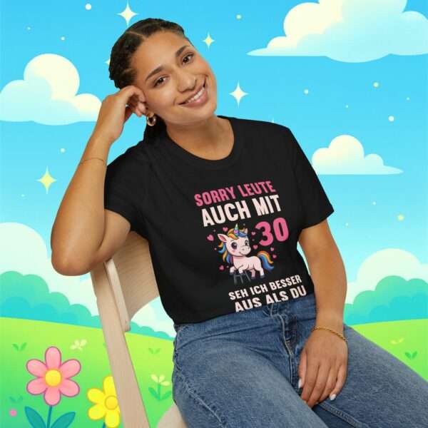Einhorn 30 Geburstag T-shirt |  Provokant und Lustig