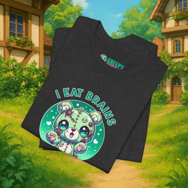 I eat brains But do not Worry, you are safe | Frauen T-Shirt | Horror Shirt | Kawaii T-Shirt