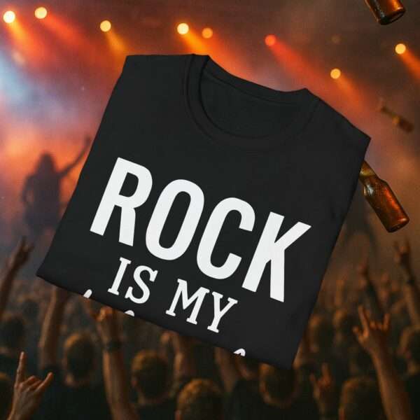 Rock T-Shirt | Rock is my Lifestyle Shirt für echte Rockfans