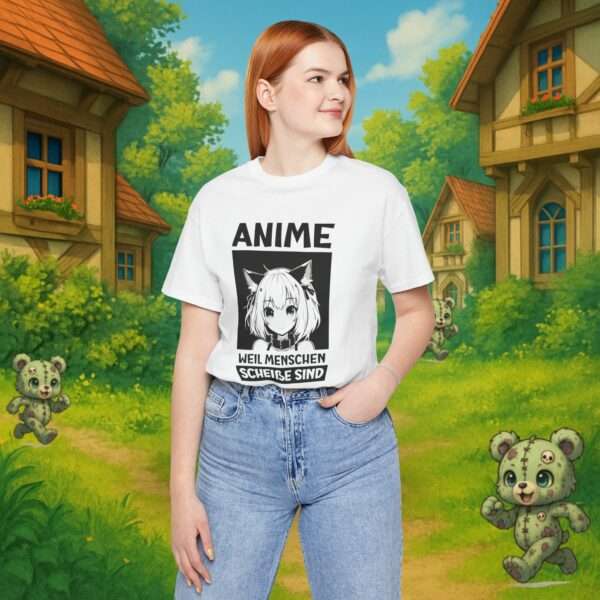 Anime – Weil Menschen scheiße sind | Anime Shirt Unisex | Otaku Shirt