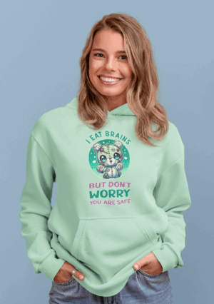 Kawaii Horror Frauen Hoody Zombiebär aus Creepywonderland