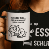 Du schrachst wie ein Traktor Lustige Tasse für Paare | Geschenkidee | Humor