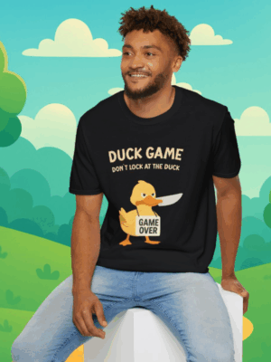 Duck T-Shirt – Lustig, frech und perfekt für Gamer!