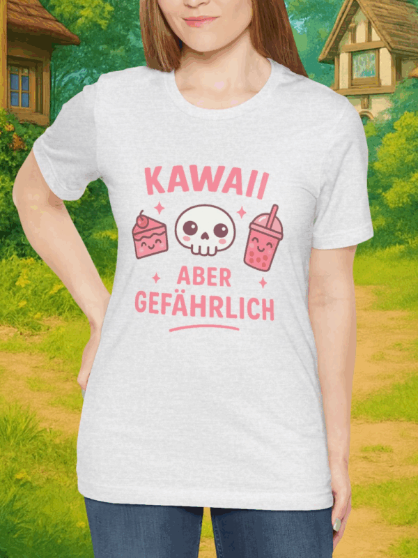 Kawaii Shirt | Kawaii aber gefährlich |  Süß, niedlich & rebellisch | Shirt für Damen & Herren | Unisex Shirt | Kawaii Shirt