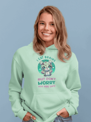 Kawaii Horror Frauen Hoody Zombiebär aus Creepywonderland