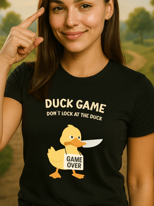 Enten Shirt | Duck Game don´t lock at my duck